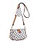 3 IN 1 STYLISH CIRCLE DOTS DESIGN CROSSBODY BAG SET