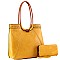 Braided Strap Boho Tote Wallet SET