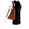 Asymmetrical Pocket Layer Perforated Hobo MH-JN0001