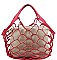 2IN1 HOLLOW OUT NET BAG