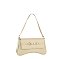 Pebbled PU Flap Shoulder bag