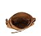Faux Suede Buckle Shoulder Bag