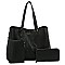 Fashion Twist Lock 3-in-1 Satchel