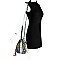 Medium Snake Print Drawstring Shoulder Bag