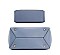3 IN 1 FASHION ROUNDED DESIGN TOTE BAG WITH MINI BAG AND CLUTCH SET
