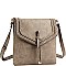 Braided Flap Knob Accent Flap Cross Body MH-L0210