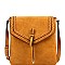 Braided Flap Knob Accent Flap Cross Body MH-L0210