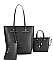 STYLISH 3 IN 1 TOTE SHOPPER BAG SET