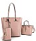 STYLISH 3 IN 1 TOTE SHOPPER BAG SET