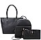 3IN1 STYLISH SATCHEL BACKPACK AND CLUTCH SET