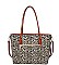 3 IN 1 ANIMAL PRINT SHOPPER BAG SET