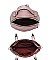 3IN1 SMOOTH STYLISH TOTE BAG WITH MINI BACKPACK AND CLUTCH SET