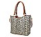 3IN1 CHEETAH STYLISH SHOPPER BAG WITH MATCHING BACKPACK AND CLUTCH SET
