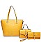 3 IN 1 TOTE CROSSBODY AND CLUTCH SET