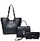 3 IN 1 STYLISH SATCHEL CROSSBODY SET