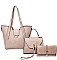 3 IN 1 STYLISH SATCHEL CROSSBODY SET