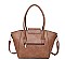 3 IN 1 CLASSIC LEATHER DESIGN TOTE BAGS AND CLUTCH SET