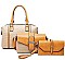 3 IN 1 STYLISH WOVEN SATCHEL SET