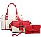 3 IN 1 STYLISH WOVEN SATCHEL SET
