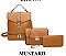 3 IN 1 FASHION BACKPACK CROSS BODY & CLUTCH SET