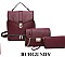 3 IN 1 FASHION BACKPACK CROSS BODY & CLUTCH SET