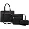 black 3 pcs set