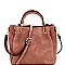 MEDIUM METAL HANDLE BUCKET SATCHEL