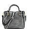 MEDIUM METAL HANDLE BUCKET SATCHEL