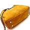 MEDIUM METAL HANDLE BUCKET SATCHEL