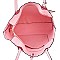 3 in 1 Flower Butterfly Print Scalloped Edge Tote Value SET