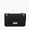 Quilt Embossed Jelly Candy Classic Shoulder Bag