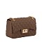 Quilt Embossed Jelly Candy Classic Shoulder Bag