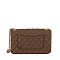 Quilt Embossed Jelly Candy Classic Shoulder Bag