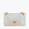 Quilt Embossed Jelly Candy Classic Shoulder Bag