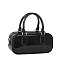 Glossy Top Handle Tote Satchel