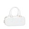 Glossy Top Handle Tote Satchel