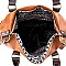 Woven Detail Large 2-Way Satchel MH-LH083