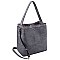 Python Snake Skin 2-in-1 Shoulder Bag