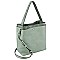 Python Snake Skin 2-in-1 Shoulder Bag