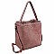 Python Snake Skin 2-in-1 Shoulder Bag