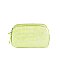 Silver Croc Crossbody Bag