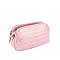 Silver Croc Crossbody Bag