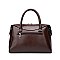 Crocodile Boston Satchel Soft Touch Handbags