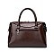 Crocodile Boston Satchel Soft Touch Handbags