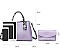 2 in 1 Triple Compartment Satchel & Wallet Set