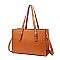 3 IN 1 CROCODILE PRINT SATCHEL CLUTCH SET