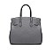 2-Way Padlock Accent Structured Satchel