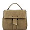 TRENDY TEXTURED PU LEATHER DESIGNER ELEPHANT SATCHEL JYLHJ-002