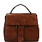 TRENDY TEXTURED PU LEATHER DESIGNER ELEPHANT SATCHEL JYLHJ-002