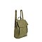 Fashion Flap Convertible Backpack